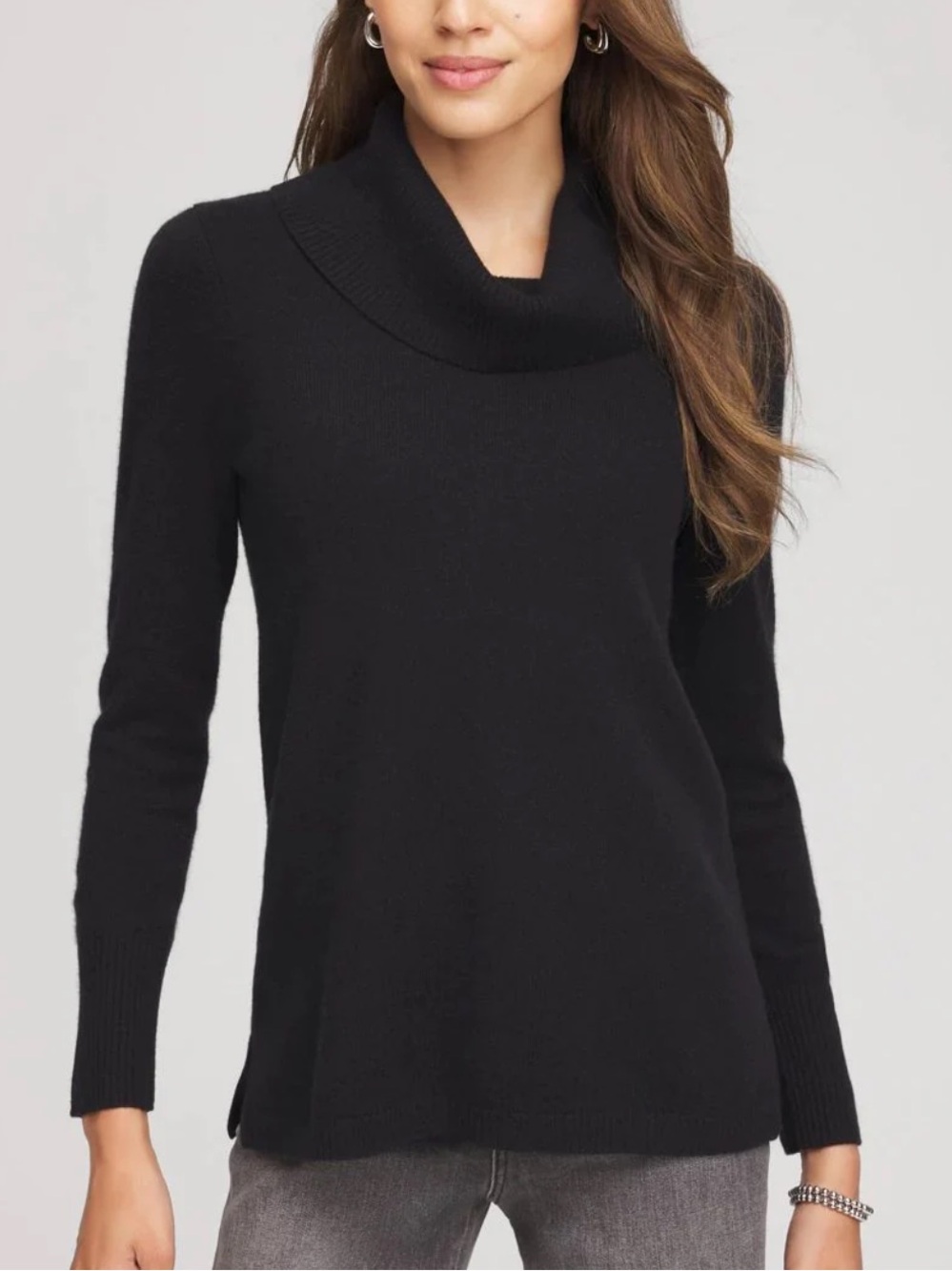 C by Bloomingdale’s 100% 2-PLY Cashmere Sweater - Picture 8 of 8